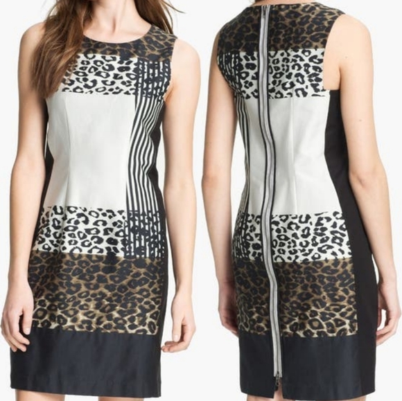 Kenneth Cole Eleanora Leopard Print Dress by Kenneth Cole New York - Picture 2 of 7